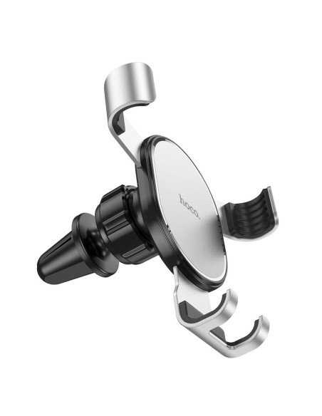 HOCO support voiture a gravitation sur la grille de ventilation CA56 PLUS metal argent