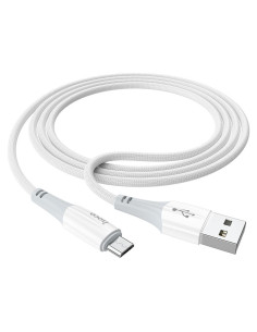 HOCO Câble USB vers Micro 2.4A Ferry X70 blanc 2