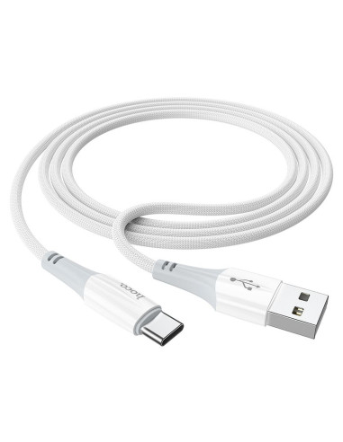 Câble USB HOCO pour Type C 3A Ferry X70 blanc