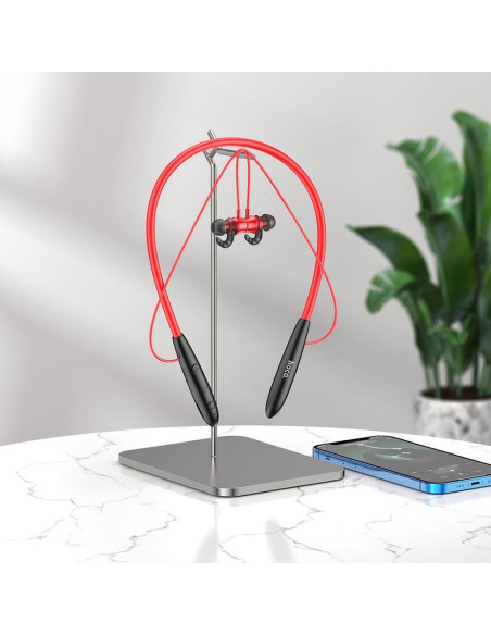 Écouteurs sans fil / bluetooth HOCO Manner sport ES61 rouge