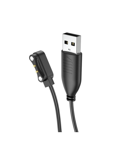 HOCO smartwatch charging cable Y6 Y7 Y8 0,6 m black