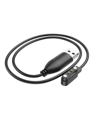 HOCO smartwatch charging cable Y6 Y7 Y8 0,6 m black