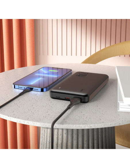 HOCO powerbank 10 000 mAh PD QC3.0 3A 20W black