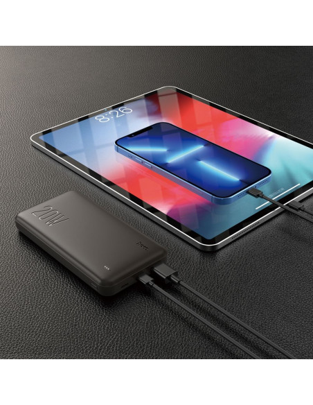 HOCO powerbank 10 000 mAh PD QC3.0 3A 20W black