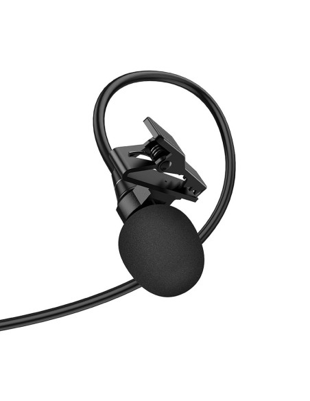 HOCO cable tie microphone Jack 3.5mm L14 2 m noir