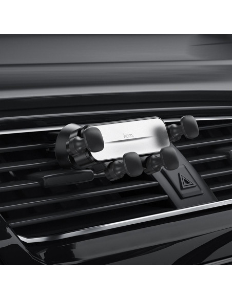 Support voiture à gravitation HOCO pour grille Manner CA102 noir/argenté