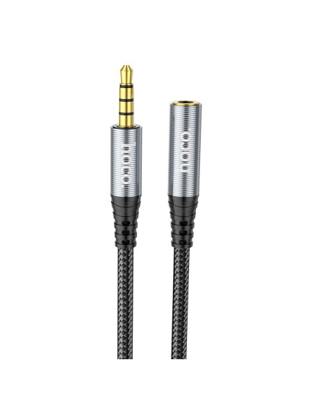 HOCO Câble AUX Audio Jack 3.5mm mâle vers femelle UPA20 1m noir