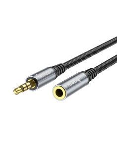 Câble HOCO AUX Audio Jack 3.5mm mâle vers femelle UPA20 2m noir 2