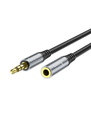 Câble HOCO AUX Audio Jack 3.5mm mâle vers femelle UPA20 2m noir