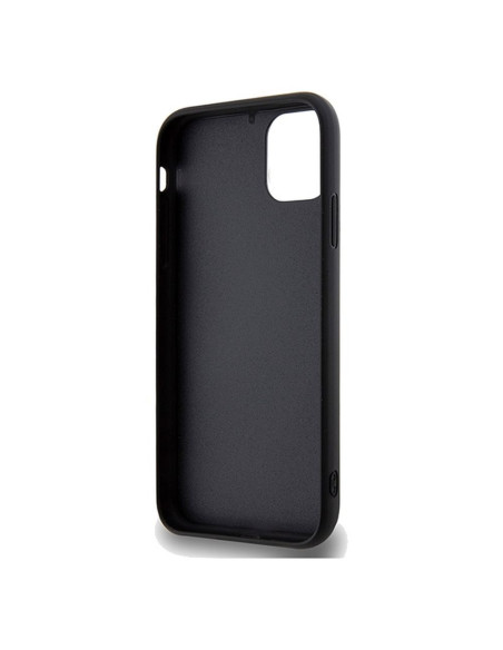 Véritable GUESS Case GUHCN61PSFDGSK pour iPhone 11 (Sequin Script Metal / Black)