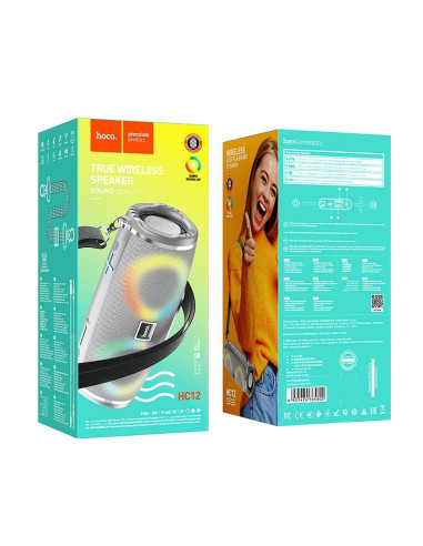 HOCO enceinte bluetooth HC12 gris