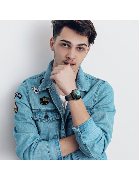 HOCO smartwatch avec fonction de conversation Y9 noir
