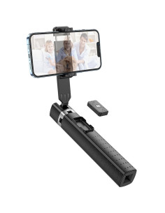 HOCO Support de selfie avec télécommande sans fil fourpod K18 noir 2