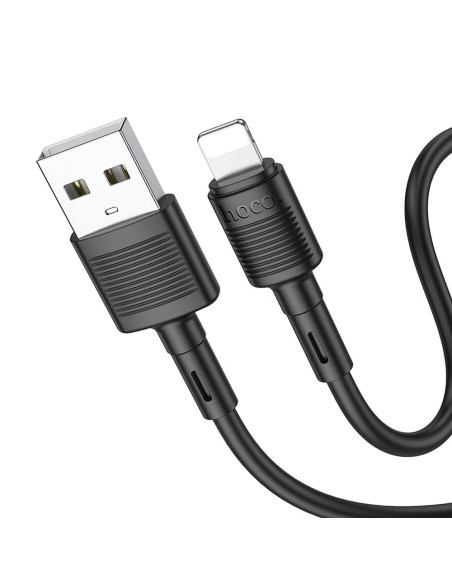 HOCO Câble USB A vers Lightning 2,4A X83 1 m noir