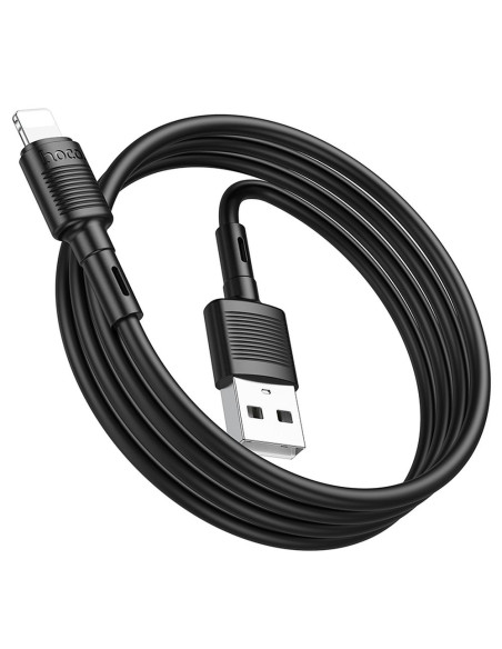 HOCO Câble USB A vers Lightning 2,4A X83 1 m noir