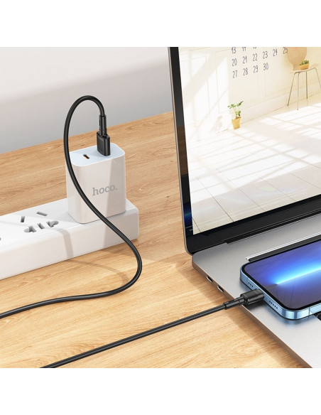 HOCO Câble USB A vers Lightning 2,4A X83 1 m noir