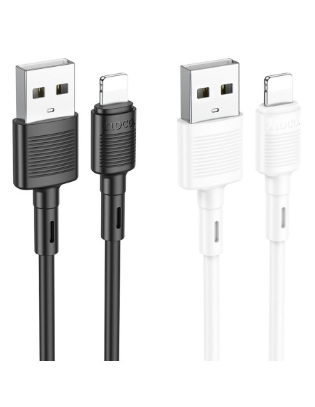 HOCO Câble USB A vers Lightning 2,4A X83 1 m noir