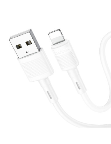HOCO Câble USB A vers Lightning 2,4A X83 1 m blanc