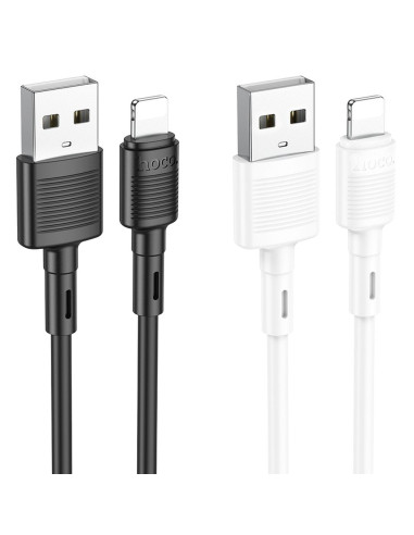 HOCO Câble USB A vers Lightning 2,4A X83 1 m blanc