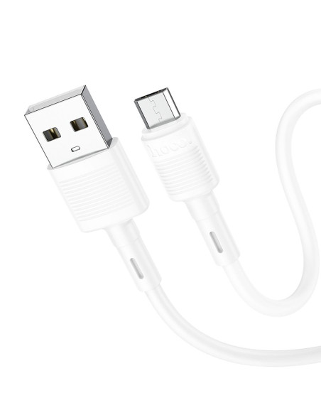 HOCO cable USB to Micro 2,4A X83 1 m white