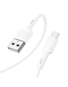 HOCO cable USB to Micro 2,4A X83 1 m white 2