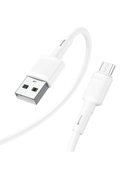 HOCO cable USB to Micro 2,4A X83 1 m white