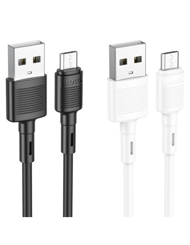 HOCO cable USB to Micro 2,4A X83 1 m white