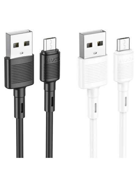 HOCO cable USB to Micro 2,4A X83 1 m white