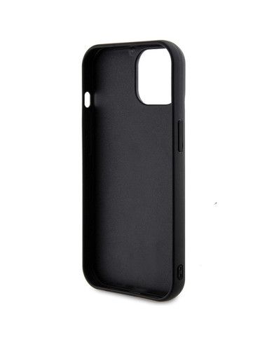 Véritable GUESS Case GUHCP14SPSFDGSK pour iPhone 14 (Sequin Script Metal / Black)