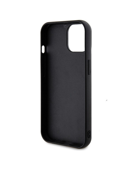 Véritable GUESS Case GUHCP14SPSFDGSK pour iPhone 14 (Sequin Script Metal / Black)