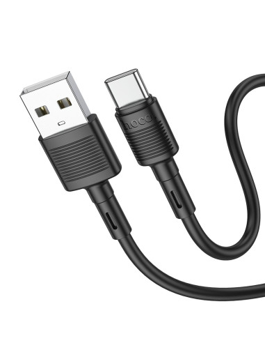HOCO Câble USB A vers Type C 3A X83 1 m noir