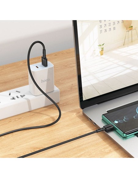 HOCO Câble USB A vers Type C 3A X83 1 m noir