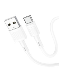HOCO Câble USB A vers Type C 3A X83 1 m blanc