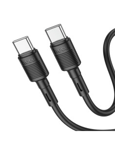 Câble HOCO Type C à Type C PD 3A 60W X83 1 m noir