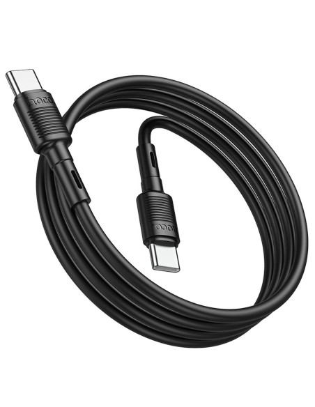 Câble HOCO Type C à Type C PD 3A 60W X83 1 m noir