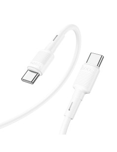 Câble HOCO Type C à Type C PD 3A 60W X83 1 m blanc