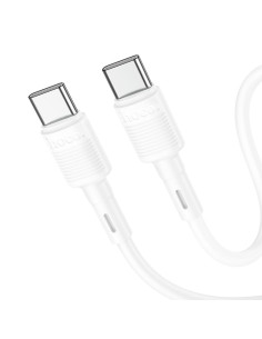 Câble HOCO Type C à Type C PD 3A 60W X83 1 m blanc 2