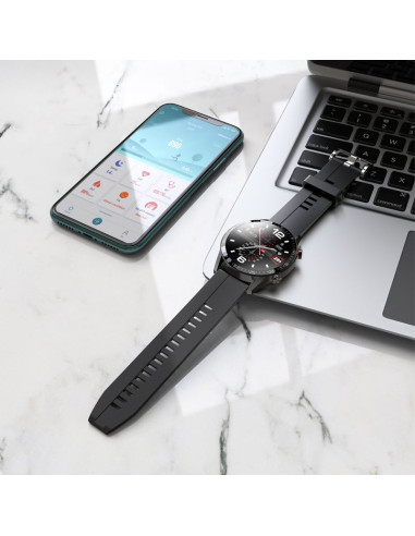 HOCO smartwatch avec fonction de conversation Y2 Pro noir