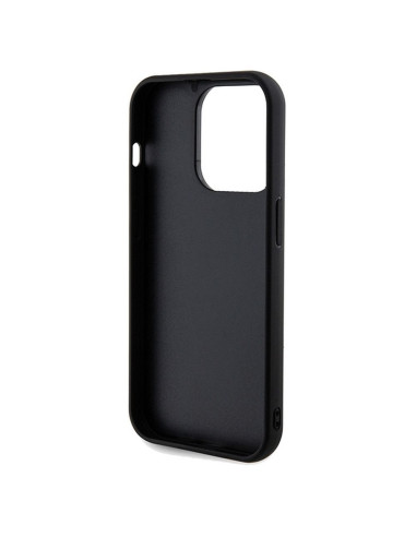 Véritable GUESS Case GUHCP14XPSFDGSK pour iPhone 14 Pro Max (Sequin Script Metal / Black)