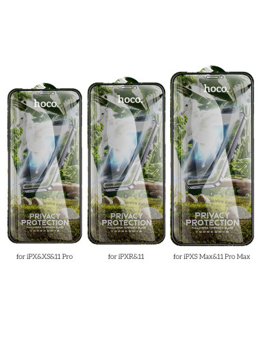 HOCO tempered glass HD Privacy Protection (SET 25in1) - MULTIPACK do Iphone XS Max / Iphone 11 Pro Max (G11)