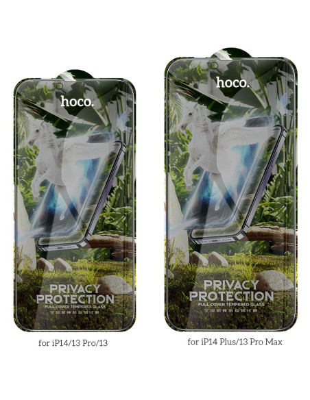 HOCO tempered glass HD Privacy Protection (SET 25in1) - MULTIPACK do Iphone Iphone 14 Plus / Iphone 13 Pro Max (G11)