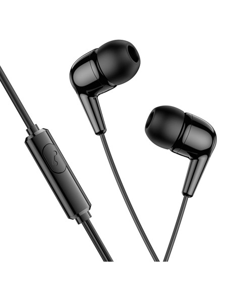 Écouteurs filaires HOCO 3,5 mm avec microphone M97 noir