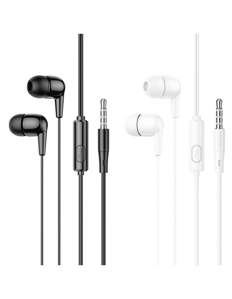 Écouteurs filaires HOCO 3,5 mm avec microphone M97 noir
