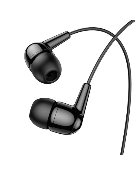 Écouteurs filaires HOCO 3,5 mm avec microphone M97 noir