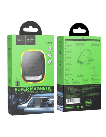 HOCO magnetic car holder for air vent CA115 black