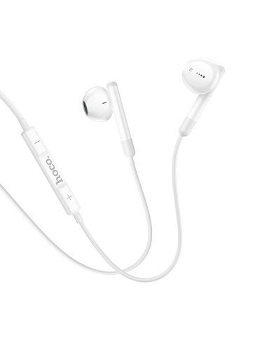 Écouteurs HOCO Type C avec microphone M93 blanc