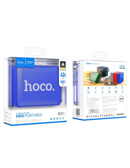 HOCO wireless speaker bluetooth BS51 blue