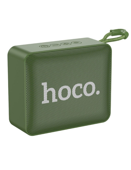 HOCO wireless speaker bluetooth BS51 army green