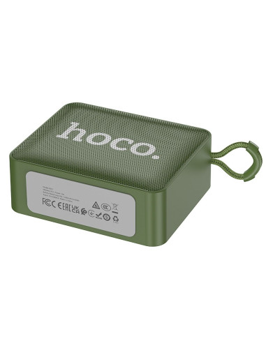 HOCO wireless speaker bluetooth BS51 army green