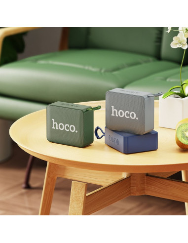 HOCO wireless speaker bluetooth BS51 army green